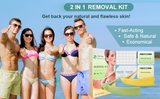 Midjustty Skin Removal Kit Tools Accessory for Home Use, Safe and Effective Skin Remover Kit