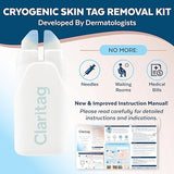 Claritag Advanced Skin Tag Remover, FDA-Cleared Skin Tag Removal in Just 1 Treatment Cycle, Cryogenic Freeze-Off Kit for Mild, Clean and Easy at Home Use, Good for Up to 10 Treatment Cycles