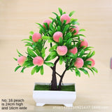 Artificial Plants Bonsai Small Tree Simulation Pot Plants Fake Flowers Table Potted Ornaments Home Decoration Hotel Garden Decor