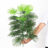 90cm Tropical Palm Tree Large Artificial Plants Fake Monstera Silk Palm Leafs Big Coconut Tree Without Pot For Home Garden Decor